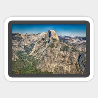 Half Dome from Glacier Point Sticker